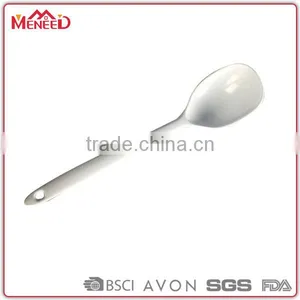 100% Melamine Chef Used Long Handle White Color Tasting Spoon thumbnail-5