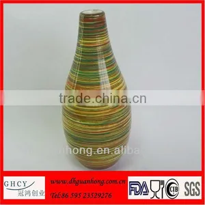Stripe Dolomite Flower Vase thumbnail-1