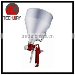 High Quality Professional 6L Plastic Cup Air Hopper Spray Gun thumbnail-4