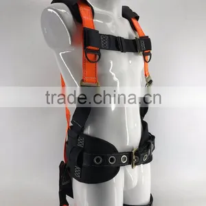 Retractable Full Body Industrial Safety Belt Safety Harness for Electrician thumbnail-3
