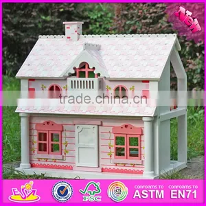 В 2016 году модным стал милый деревянный детский игровой домик W06A041 thumbnail-4