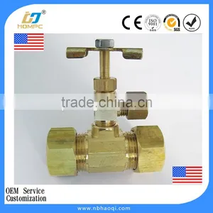Brass Compression Needle Valve thumbnail-1
