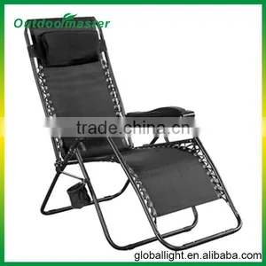 Zero Gravity Chair Beach Chair With Cupholder thumbnail-1