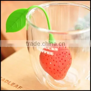 Silicone Strawberry Tea Strainer Infuser Spice Filter Wholesale,OEM Silicone Strawberry Tea Infuser Spice Filter Manufacturer thumbnail-4