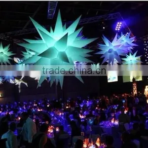 Hanging Inflatable Lighting Decoration/lighting Led Star for Party Decoration thumbnail-4