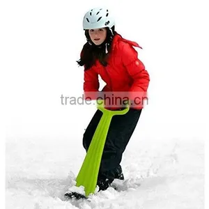 Snow Kick Scooter Kids Folding Outdoor Snowboard Youth Winter Ski Sled Ride Kids Snow Scooter Sledge Folding Sliding Sled Toys thumbnail-2