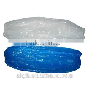 White Plastic Oversleeves/disposable pe Sleeve Cover,Cheap Disposable Waterproof PE Sleeve Cover thumbnail-1
