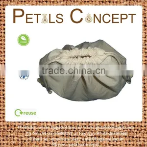 Cheap Low Cost Packaging Bag Made From Raw Cotton 150 Gsm Natural Fabric thumbnail-4