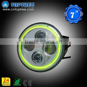 SAT DOT ECE Approved 7inch Led Round Head Lamp for Jeep Wrangler thumbnail-3