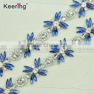 New Design Crystal Rhinestone Applique WFA-940 thumbnail-4
