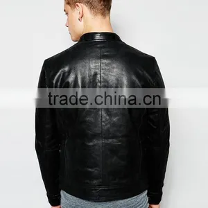 Leather Motorbike Jacket thumbnail-2