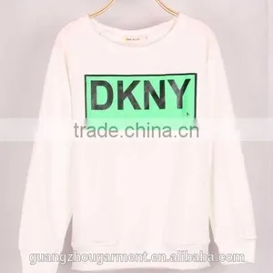 6 Colors Fluorescence Letter Print Hoodies Women Loose Sweatshirts Tracksuits thumbnail-4