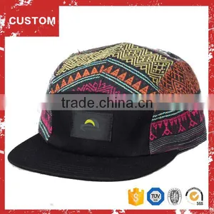 Custom Hat Blank 5 Panel Camp Cap,5 Panel thumbnail-1
