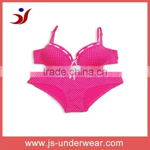 Newest Fashion Style Oem Cotton Ladies Sexi Push up Brassiere thumbnail-1