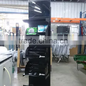 Unique Black Acrylice and Steel Golf Ball Box Display Stand thumbnail-3