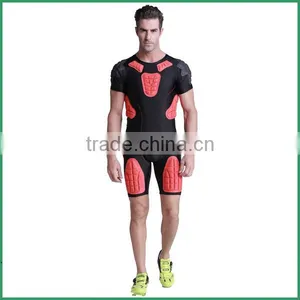 2017 High Quality Padded Protector Compression Shirt And Short thumbnail-3