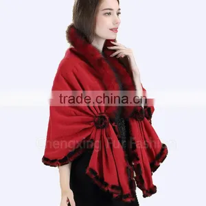CX-B-P-69B Best Selling Cashmere Wool Women Fashion Scarves Ans Shawls thumbnail-6
