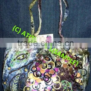 COTTON CANVAS HANDBAGS thumbnail-1