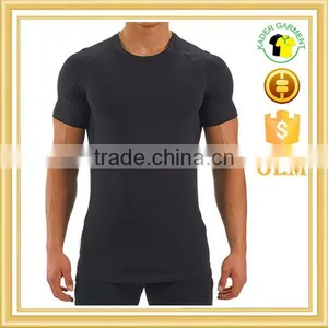 Muscle Fit Gym T-Shirt Dry Fit Custom T-shirt for Men thumbnail-1
