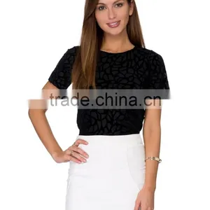 All Black Abstract Tee thumbnail-1