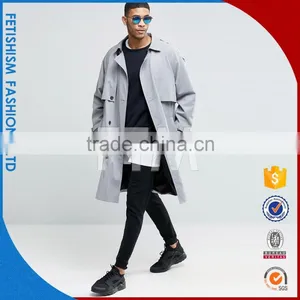 China Manufacturer Bandage Trench Coat thumbnail-4