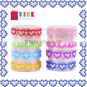 1.5cm*1m Love Acrylic Rhinestone Adhesive Tape thumbnail-1