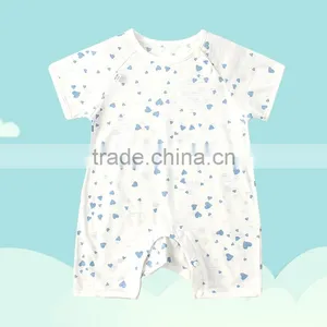 Wholesale Summer Printing Girls Baby Rompers Cotton Clothing thumbnail-1