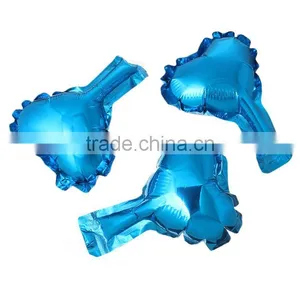 Aluminium Foil Balloons Party Decoration Heart Blue thumbnail-1