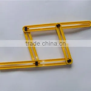 Angle Template Tool Multi-Angle Measuring Ruler General Tools for Carpenter, Measures All Angles for All Surfaces thumbnail-3