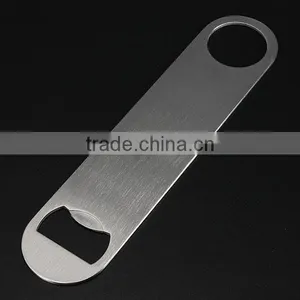 Large Flat Stainless Steel Beer Bottle Cap Bar Blade Opener Tool Business Card Beer Openers Multi-function Bottle Opener thumbnail-4