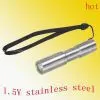 1.5V Stainless Steel Cree Series LED Flashlight thumbnail-1