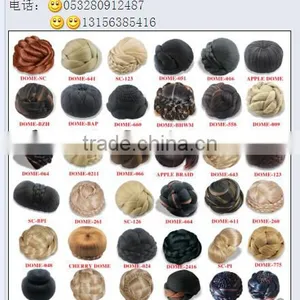Synthetic Hair Bun Dome thumbnail-1