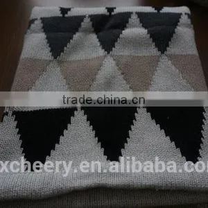 Super Soft Bamboo /cotton Knitted Baby Wool Throw Blanket thumbnail-2