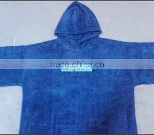 Bamboo Material Terry Poncho thumbnail-1