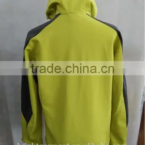 Velcro Cuffs Windproof, Waterproof & Breathable Man Yellow Tactical Softshell Jacket thumbnail-5