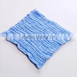 Cotton Gauze Burp Cloth Organic Wipe Cloth Facial Cloth Baby Bibs thumbnail-3