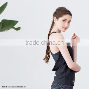 Adult Draped Layered Yoga Tops thumbnail-3