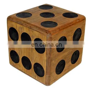 Wholesale Factory Price Outside Wooden Giant Dice Yard Dice Game thumbnail-3