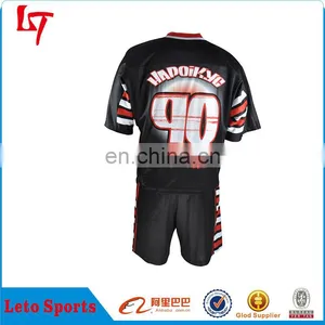 Top Quality Cool Dry Durable Rugby Jersey Sets Unforms thumbnail-3