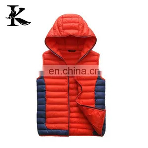 Outdoor Jacket Ultralight Down Vest Men Professional Factory OEM thumbnail-4