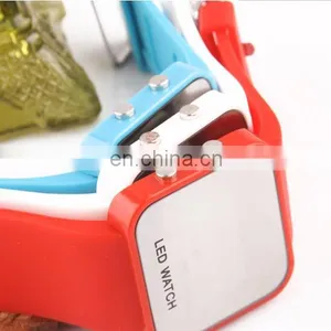 GODBEAD Super Touch Screen Electronics Women Watches Silicone Watch Soft Watchband Square Shape Big Display thumbnail-4
