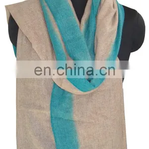 Ombre Pashmina Wool Shawl-scarf thumbnail-1