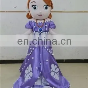 Carnival and Cosplay Princess Costumes for Girls / Fancy Princess Fur Dress thumbnail-2