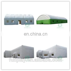 HI Good Funny Inflatable Tent for Event Camping Family Tent Inflatable Cube Tent for Sale thumbnail-1