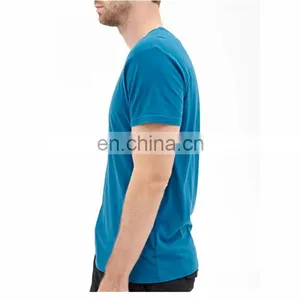 Man Custom Sports Gym Fit Plain Compression Tight Shirt thumbnail-3