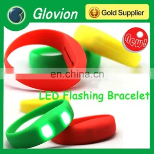 Glovion Beautiful Color Led Flashing Bracelet Candy Color Led Flashing Bracelet Led Sports Led Flashing Bracelet thumbnail-1