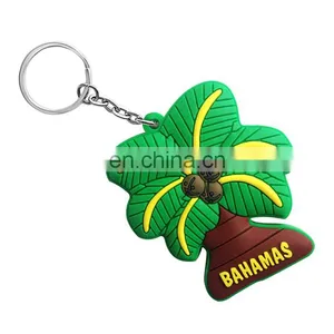 2016 Popular Bahamas Souvenir PVC Keyring/ Tropical Keychain/coconut Keychain thumbnail-5