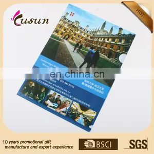 Promotion Gift Custom Cartoon Designs Printed Plastic File Folder thumbnail-2