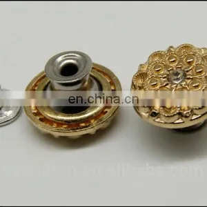 Wholesales Manufacturer Metal Coat Button, Removable Shank Metal Diamond Shaped Button for Jeans thumbnail-3