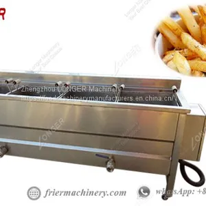 200KG/H Electric Heating Automatic French Fries Frying Machine Equipment Commercial thumbnail-2